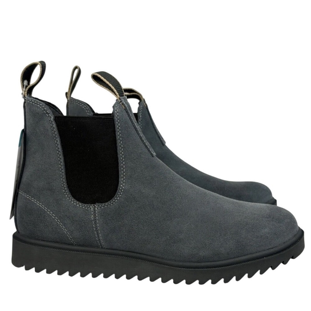 Reef Otis Chelsea Boots Womens Grey Excellence Suede Pull‎ On